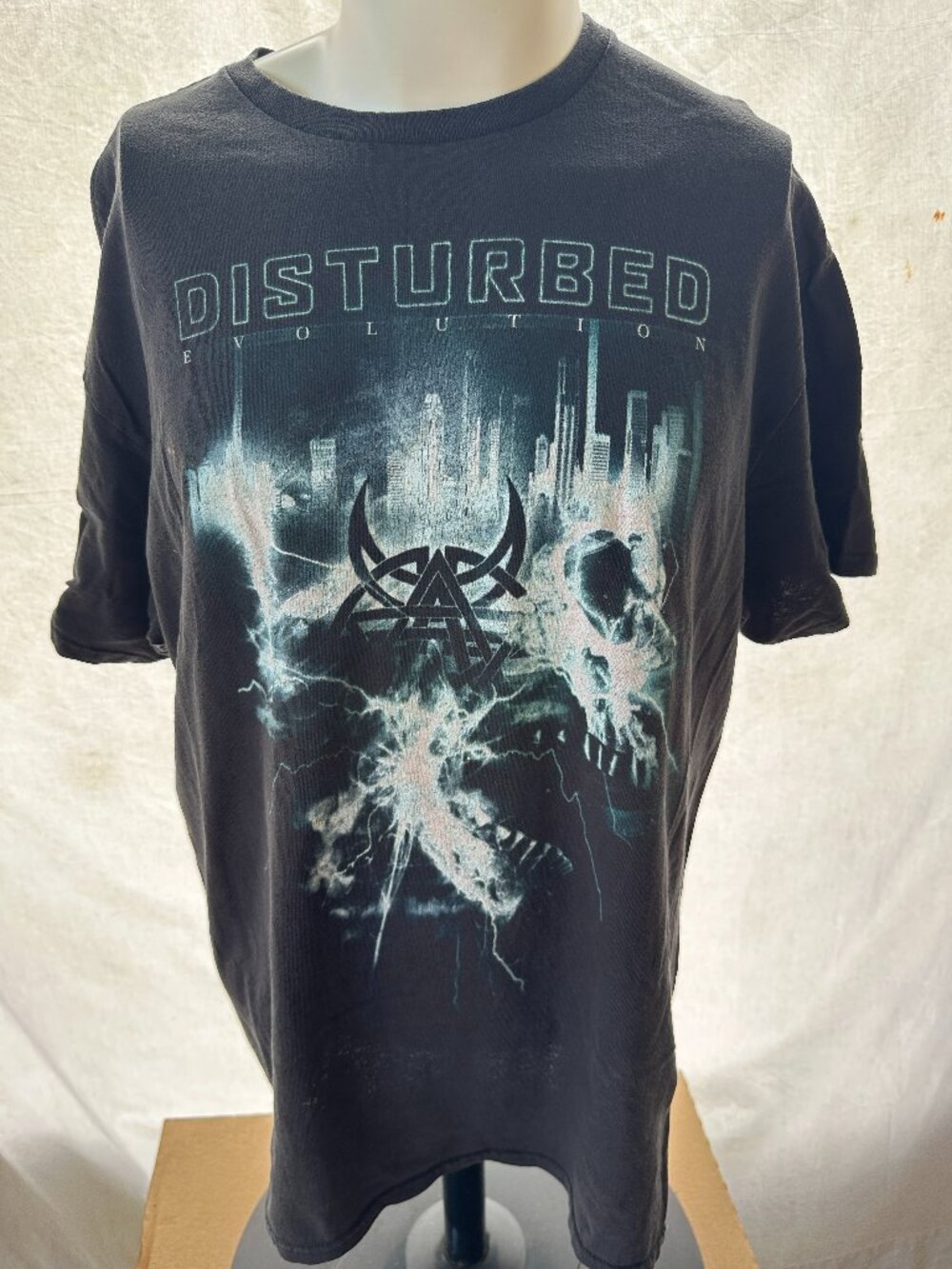 Disturbed Evolution Tour 2019 Men's T Shirt Size XL